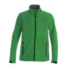 Softshell de couleur verte